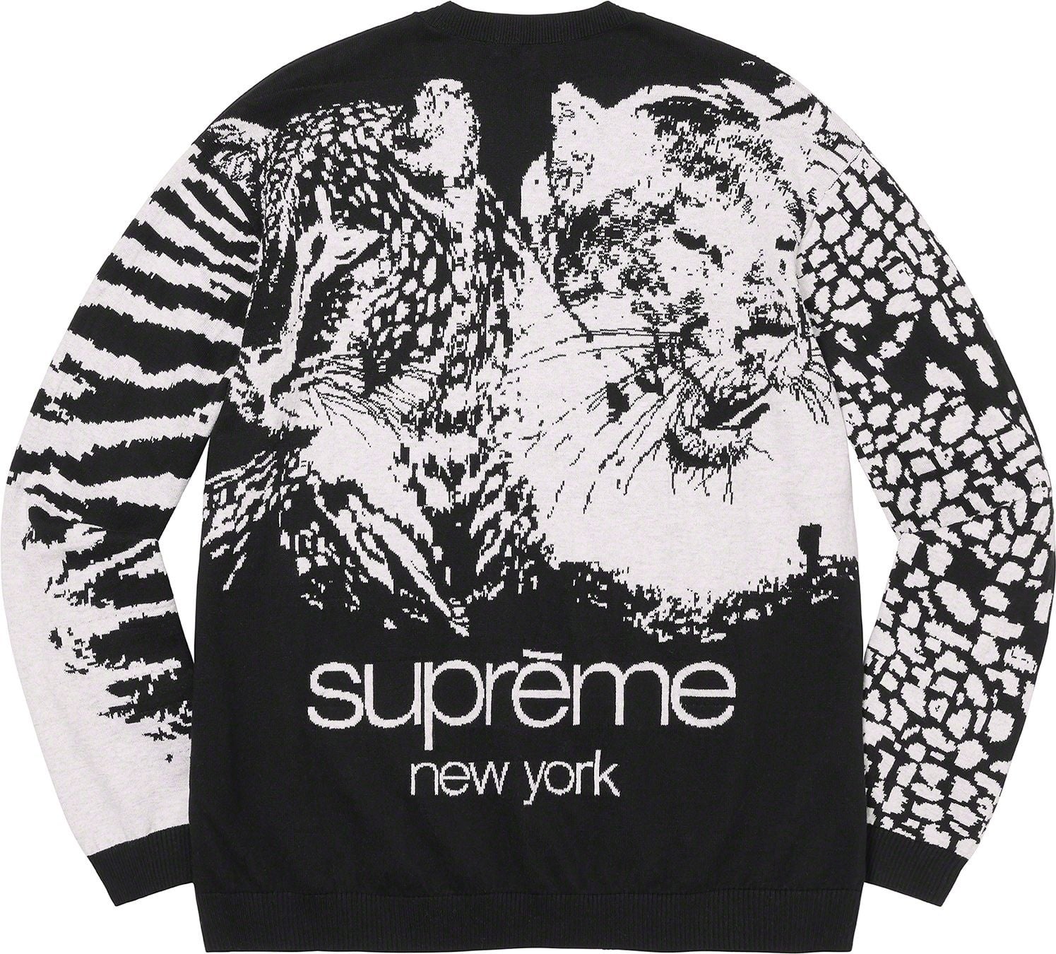 Big Cats Jacquard L/S Top view 3